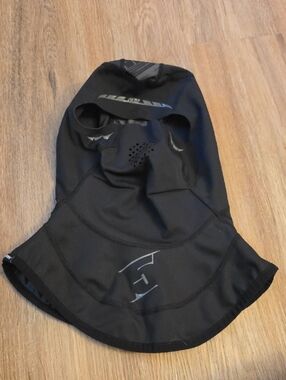 Black Balaclava Face Mask with Breath Vent